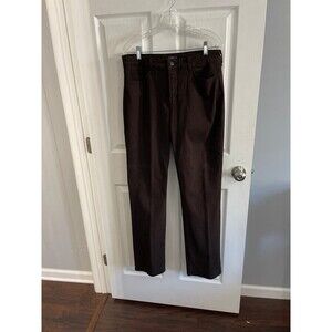 NYDJ Marilyn Straight Jeans Brown Size 14 New Without Tags